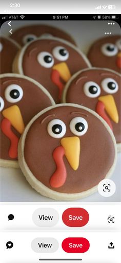 Thanksgiving Cookies Decorated, Fall Decorated Cookies, Turkey Cookies, Royal Iced Cookies, Party Cookies, Iced Sugar Cookies, Thanksgiving Cookies, Thanksgiving Treats