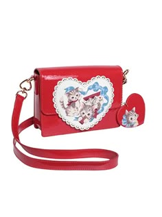 Buy Lace Trimmed Heart Kitten Print Patent Leather Classic Lolita Shoulder Bag on Lolitain.com. Choose your perfect classic lolita dress, gothic lolita dress, and more. Regular discounts up to 50% off. Cat Sweet, Classic Lolita, Novelty Bags, Pretty Bags, Sweet Lolita, My Valentine, Indie Brands, Cute Bags, My Cat