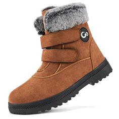 PRICES MAY VARY. Thermal Lining: Snow boots for women feature soft and comfy faux short plush lining and plush collar, which fit comfortably around your ankle and completely wrap your feet, protecting your feet and ankles from the cold Non-Slip Rubber Sole: Womens winter boots' sole with anti-slip groove design is ultra-wear-resistant, non-slip and shockproof. Womens boots are suitable for long wear and walking, and give you comfortable walking experience Adjustable & Easy Wear: Winter boots for Warm Winter Boots Women, Winter Dress Shoes, Winter Boots Women Snow, Waterproof Boots Winter, White Snow Boots, Cute Winter Boots, Winter Boots Women Waterproof, Womens Black Ankle Boots, Snow Boots For Women