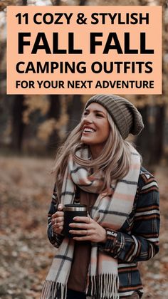 Wondering what to wear for fall camping? These 11 outfits combine warmth and style so you stay cozy outdoors. Save this pin for camping outfit ideas! #FallCamping #CozyOutfits #CampingFashion Fall Mountain Trip Wardrobe, Camping Chic Outfit, Casual Outdoorsy Outfits, What To Wear To A Bonfire In Fall, Fall Bonfire Outfit, Cabincore Aesthetic Outfits, Bonfire Outfit Ideas, Mountain Outfit Fall, Fall Mountain Outfit