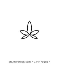 a line drawing of a leaf on a white background