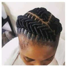 Thread Hairstyles, Braided Updo Natural Hair, Wool Hairstyles, Brazilian Wool Hairstyles, African Threading, Brazilian Wool