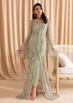 Kanwal Malik, Pakistani Gown, Desi Wedding Dresses, Pakistani Wedding Outfits, Pakistani Wedding Dress, Pakistani Fancy Dresses, Gown Style, Elegant Attire, Desi Clothes