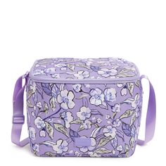 Keep everything cool when you head to the beach, the pool, the lake or wherever life takes you. Outlet Exclusive Zip closure Capacity 8 L. Dimensions: 10. 0" w x 7. 38" h x 7. 0" d Handle/Strap Adjustable straps 56. 0" Vera Bradley Outlet Stay Lightweight, Water-Repellent Cooler in Wild Roses Lavender, Size: 8 L Roses Lavender, Fashion Umbrella, Work Backpack, Weekend Travel Bags, Medium Backpack, Canvas Crossbody Bag, Belt Purse, Gifts Under 10, Flip Flop Slippers