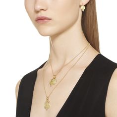 The elegant and versatile 18K Ball Chain is the perfect home for angels, amulets, and other small pendants. Finished with our Temple charm, our 18K Ball Chain is available in two adjustable lengths. The 16” extends to 18”, and our 18” extends to 20”. Product Details 18K gold Length: 18", Links: 1.5mm Imported Diamond Angel, Small Pendants, Angel Pendant, Ball Chain Necklace, Circle Monogram, Small Pendant, Perfect Home, Rock Crystal, Ball Chain