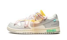 Dunk Low Off-White - Lot 09 Nike Dunk Low Off White, Off White Dunk, Nike X Travis Scott, Low Air Jordan 1, Dunks Nike, Jordan 2, Nike Shox, Nike Air Huarache, Air Huarache