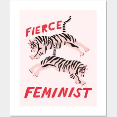 fierce females, fight for your rights! -- Choose from our vast selection of art prints and posters to match with your desired size to make the perfect print or poster. Pick your favorite: Movies, TV Shows, Art, and so much more! Available in mini, small, medium, large, and extra-large depending on the design. For men, women, and children. Perfect for decoration. Feminist Art Print, Feminist Pop Art, Feminist Art, Cool Posters, Womens Rights, Extra Large, Favorite Movies, Art Print, For Men