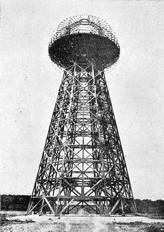 an old black and white photo of a tower