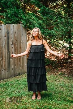 Fits True to Size So cute layered dress! Light Weight Holly is wearing a Small. Southern Jewelry, Kendra Scott Necklace Elisa, Kendra Scott Elisa, Anna Beck, Scout Bags, Layered Dress, Curvy Dress, Alex And Ani, Perfect Match