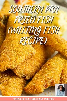 Southern Pan Fried Fish Fried White Fish, Southern Fried Fish, Pan Fried Fish Recipes, Whiting Fish, Fried Catfish Recipes, Fish Fried, Fish Batter Recipe, Haddock Recipes