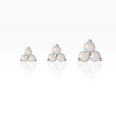 Trinity white opal sterling silver SCREW flat back Tragus/cartilage/ helix /Monroe/lobe piercing Listing : Single - Sterling silver casting  - Trinity S 4mm  - Trinity M 5mm - Trinity L 6mm - AAA white opal  16gauge sterling silver internal screw flat back 6 or 8mm length please choose available for cz diamond as below link https://www.etsy.com/listing/592609050/trinity-cz-diamond-s-sterling-silver?ga_search_query=trinity%2Bcz&ref=shop_items_search_3&crt=1 How to wear : Insert flat back stem fro Nickel-free White Sterling Silver Piercings, White Sterling Silver Round Piercings, White Hypoallergenic Round Cartilage Earrings, Hypoallergenic White Cartilage Earrings, Sterling Silver White Cartilage Single Earring, White Sterling Silver Single Cartilage Earring, Single White Sterling Silver Cartilage Earring, White Dainty Nickel-free Cartilage Earrings, Dainty Nickel-free White Piercings