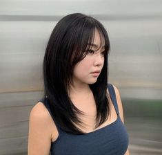 Pretty Hair Cuts, Asian Haircut, Layered Haircuts For Medium Hair, Hair Inspiration Short, Haircuts For Medium Hair