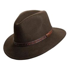 Scala Decatur - Soft Wool Felt Fedora Hat - Hatcountry Brown Fedora For Winter Travel, Brown Winter Fedora For Travel, Winter Travel Brown Fedora, Classic Brown Hat Bands For Travel, Casual Brown Fedora For Outdoor Activities, Brown Brimmed Fedora For Outdoor Activities, Brown Fedora With Short Brim For Outdoor Activities, Brown Fedora For Outdoor Activities, Brown Vintage Hat For Travel In Fall