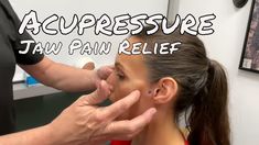 Jaw Massage Trigger Points, Jaw Tension Relief Massage, Tmd Relief, Jaw Massage, Jaw Exercises, Massage Pressure Points