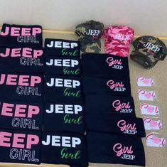 Brand New Items From Jeep Girl Boutique Jeep Girl, Girls Boutique, Girls Tshirts, New Items, Jeep, T Shirts, Boutique, Brand New, Hats