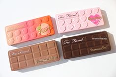 too faced sweet peach vs too faced chocolate bon bons vs too faced semi sweet… Too Faced Sweet Peach Palette, Beauty Doctor, Too Faced Chocolate Bar, Too Faced Sweet Peach, Sweet Peach Palette