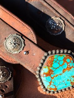 3 inch wide reclaimed ranch leather concho belts! Shown here with our Lakota Concho, fine, handmade and Navajo stamped. Some of this leather is over 100 years old and takes weeks to clean, seal and restore. It's is a dirty job, but very rewarding and giving new life to something that would otherwise be thrown away. Available in canyon tan and dark vintage brown. Buckles sold on the "Buckles" page, not included. I do my best to keep these on hand, but may have to custom build. Please contact us i Concho Belt, Saddle Leather, Vintage Brown, Wild West, New Life, Leather Belt, Take That, My Style, Leather