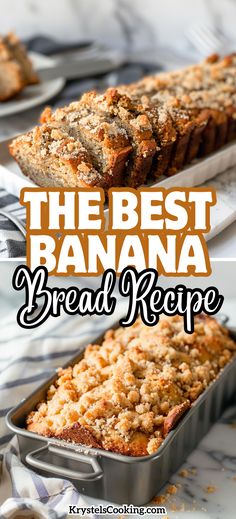 the best banana bread recipe is so easy to make