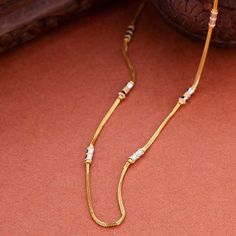 Daily Wear Gold Chains For Women, Fancy Gold Chain For Women, Gold Chain Designs For Women, Gold Earrings For Kids, 22k Gold Chain, Black Beads Mangalsutra Design, Gold Mangalsutra Designs, Gold Chain Design, Gold Jewelry Simple Necklace