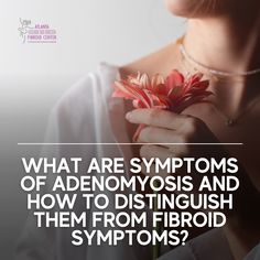 While the symptoms of adenomyosis and uterine fibroids are very similar there are a few factors that may help distinguish one condition from the other. Medical Management, Interventional Radiology, Medication Management, Radiology, Medical