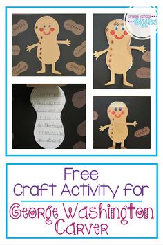 the free craft activity for george washington carver