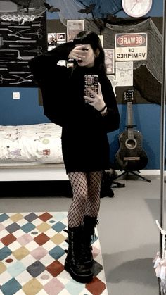 @whokillednaomii Casual Goth, Marceline The Vampire Queen, Gothic Makeup, Early Fall Outfit, Dream Style, Buffy The Vampire Slayer, Goth Fashion, Fall Outfit, Gothic Fashion