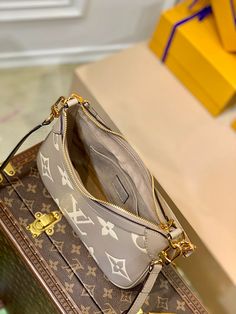 Size: Standard Size It comes with Dust box, Care manual, Tag, and Paper bag. Lv Bagatelle, Luxury Bag, Prada Designer, Vuitton Bag, Lv Bag, Monaco, Real Leather, Backpack Bags, Luxury Bags