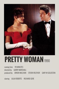 the movie poster for pretty woman starring actors