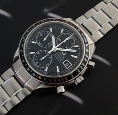 Omega Speedmaster Automatic Chronometer Wristwatch Ref. 3210.50 Omega Speedmaster Automatic, Omega Speedmaster, 3 O Clock, Stainless Steel Case, Omega Watch, Chronograph, Rolex, Wrist Watch, 50 %