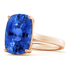 GIA Certified Classic Cushion Blue Sapphire Solitaire Ring with Hidden Accents Classic Cushions, Sapphire Solitaire Ring, Sapphire Solitaire, Blue Sapphire Rings, Blue Rings, Solitaire Ring, Sapphire Ring, Blue Sapphire, Sapphire