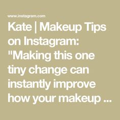 Kate | Makeup Tips on Instagram: "Making this one tiny change can instantly improve how your makeup looks and lasts throughout the day. This applies to blush and contour, too.

Also, this new brush from @thebkbeauty is incredible!!

@thebkbeauty Brush 115
@elfcosmetics Liquid Bronzer" Blush And Contour, Kate Makeup, Liquid Bronzer, Bronzer, Makeup Yourself, Makeup Looks, The Day