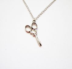 Tiny Scissors Necklace, Silver Scissors Necklace, small Scissors Pendant, Silver Scissors charm, steampunk necklace, scissors jewelry ► Want to add a birthstone? You can do it here: https://www.etsy.com/robertavalle/listing/189422622 ►Here you can add an additional disc with a name or a word: https://www.etsy.com/robertavalle/listing/194480038 ► ADD one (or more) INITIAL charm: https://www.etsy.com/robertavalle/listing/186642431 ► Add silver letter charm here: https://www.etsy.com/robertavalle/l Scissors Jewelry, Scissor Necklace, Plain Jewelry, Stamped Necklaces, Small Scissors, Hand Stamped Necklace, Steampunk Necklace, Team Board, Letter Charm