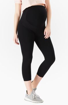 Bump Support™ Maternity Capri Leggings Capri Leggings, You've Been, Bump, Capri, Leggings