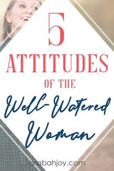 a woman with the words 5 attributes of the well - designed woman on her chest