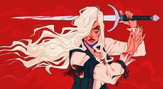 Fabian Seacaster Fanart, Ciri Witcher Fanart, Witcher Fanart, Ciri Witcher, Poses References, Sci Fi Art, Drawing Inspo, The Witcher, Character Inspo