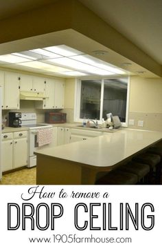 the kitchen is clean and ready for us to use in its new owner's home