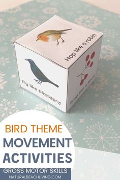 bird theme movement activities for kids to play with