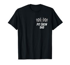 PRICES MAY VARY. Pit Crew Dad Checkered Flag Hosting Race Car Birthday Partie for Women, Men, daughter, sister, wife, dad, husband, granddaughter, friend, mama, granny, auntie, grandma, grandpa, best mom ever, Teen, Girls on Birthday Party. Perfect Tee for anyone - Perfect part of accessories for you to complete the collection on Birthday Party, Christmas, New year or special occasion. Lightweight, Classic fit, Double-needle sleeve and bottom hem Pit Crew Shirts, Pit Crew, Race Car Birthday, Car Birthday, Checkered Flag, Sister Wife, Best Mom Ever, Cars Birthday, Race Car