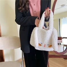 Teddy Tote Bag – Cute & Aesthetic Teddy Bear Tote Bag – Tristar Boutique Teddy Bear Bag Outfit, Aesthetic Teddy Bear, Winter Fluffy Tote Shoulder Bag, Aesthetic Teddy, Cute Cheap Bags With Bear Design, Teddy Bear Fleece Handbags, Teddy Bear Purse, Girly Gifts Ideas, Teddy Dog