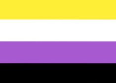 the flag of the united states of america is shown in purple, yellow and white