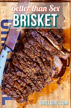 Grilled Brisket, Traeger Grill Recipes, Bbq Brisket, Smoked Beef Brisket