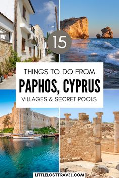 things to do in paphos, cyprus and other small towns around the world