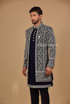 Unique Mens Wedding Suits, Prom Gifts, Indo Western Sherwani, Dance Program, Dj Party, Party Dance, Reception Wedding