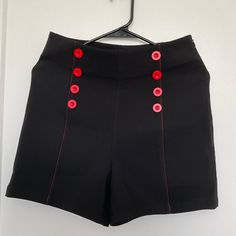 These Royal Monk/Unique Vintage 1940s Black High Waist Sailor Debbie Shorts Are Perfect For A Cute Vintage Summer Look. They Are Sized At Xs But They Are More Like A Small. Material Is A Polyester/Elastic Blend 97%, 3% The Colors Of The Item In The Picture May Not Appear Exactly As Photographed Due To Lighting. Please Be Sure To Send A Message To Confirm The Color You Are Purchasing. We Answer Questions On The Same Or Next Day. It’s Recommended To Bundle Multiple Items To Save Money On Shipping. Black High Waist, Summer Look, Vintage Shorts, Vintage Summer, Summer Looks, Unique Vintage, Vintage Black, Save Money, High Waist