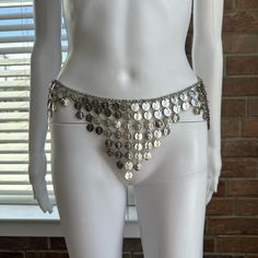 💗‼️💓‼️‼️NO PAYPAL‼️‼️💓‼️💗
74

boho silver tone coin dangling belly dancer belt xs-m