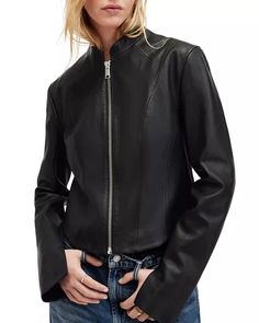 ALLSAINTS - Sadler Leather Jacket