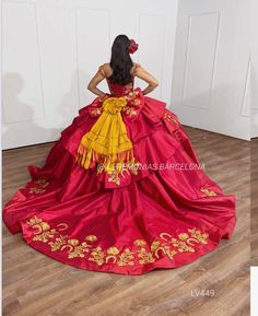 Charro Dress, Quince Centerpieces, Quince Dresses Mexican, Charro Quinceanera Dresses, Quince Dresses Red