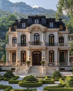 this is an image of a beautiful mansion