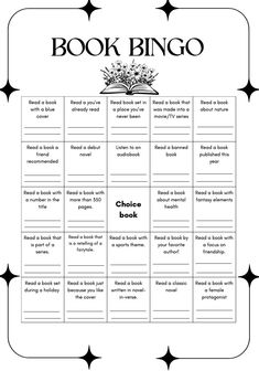 Bingo Reading Challenge, Reading Challenge Printable, Printable Book Tracker, Book Bingo, Journal Key, Bullet Journal Key, Bullet Journal Ideas Templates, Book Tracker, Book Prompts