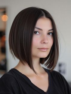 Bob Straight Hair, Long Bob Styles, Embrace Natural Hair, Haircut For Women, Balayage Hair Dark, Braided Bun Hairstyles, Short Curly Haircuts, Short Curly Bob